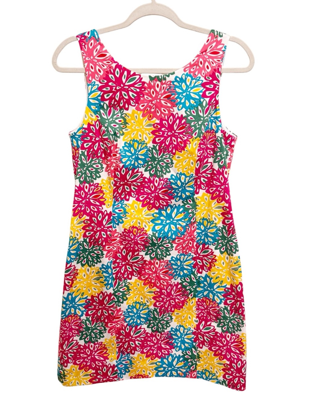 NWOT Pappagallo Multicolor Floral Sundress - Red, Teal, Yellow, Green, White